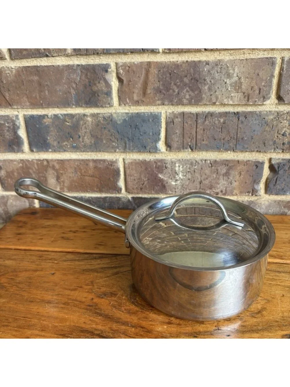1801 Revere Ware PRO-LINE Stainless 1.5Qt Copper Core Saucepan Pot w/Lid 6725